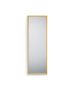 Καθρέπτης Επίτοιχος  Π50*Υ150εκ. Χρυσαφί  MDF Mirrors & More Gold Melli 1600279