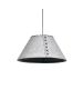 Φωτιστικό Κρεμαστό Γκρι 1xE27 Pendant Light D:43x25cm Acoustic Light 4060