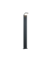 Pearl Pearl Φωτιστικό Κολωνάκι LED Εξωτερικού Χώρου 9W με Θερμό Λευκό Φως IP54 Μαύρο Trio Lighting 421160142