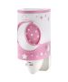 MoonLight Pink LED νυκτός πρίζας Ango 63235L S