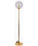 SE 3000-1 GOLD FLOOR LAMP GLOBE CLEAR 1B2 HOMELIGHTING 77-4480