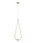 SE 110-20 PRATO PENDANT BRASS GOLD Φ20 Γ4 HOMELIGHTING 77-4488