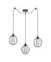 SE21-BL-B10-BL3-GR12 ADEPT FLEX Black Metal Grid Pendant+ HOMELIGHTING 77-8954