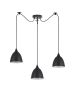 SE21-BL-B10-BL3-MS2 ADEPT PENDANT Black Metal Shade + HOMELIGHTING 77-9046