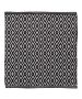 Πατάκι Μπάνιου 60x60cm Cotton Sealskin Trellis Black 800107