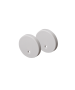 SET OF SILVER PLASTIC END CAPS FOR PROFILE P230, 2 PCS WITHOUT HOLE ACA EP230