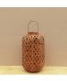 Φανάρι Bamboo σε Καφέ 23x39cm Etoile LM-575