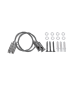 HANGING KIT FOR PROFILE WITH 1PC STEEL WIRE 2m & INSTALLATION ACCESSORIES ACA SWAL