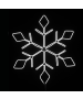 "SNOWFLAKE" 600LED ΣΧΕΔΙΟ 6m ΦΩΤΟΣΩΛ ΝΕΟΝ ΨΥΧΡΟ ΛΕΥΚΟ IP44 66x57.5cm 1.5m ΚΑΛΩΔ ACA X0860024111