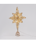 "GOLD & WHITE BEAD STAR " 20 MINI WW LED ΛΑΜΠ. ΜΠΑΤ. 3ΧΑΑ,IP20 37x5x20cm ACA X11201129