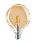 Λαμπτήρας Led Filament Amber Dimmable E27 G125 12w 3000K 1300lm 125x175mm Just Led B271212201