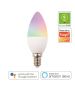 ΛΑΜΠΑ LED SMART WiFi ΚΕΡΙ 6W Ε14 RGBW 220-240V Eurolamp 147-77902