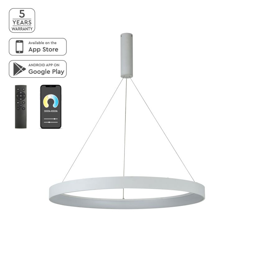 SE LED SMART 80 AMAYA PENDANT WHITE HOMELIGHTING 77-8142