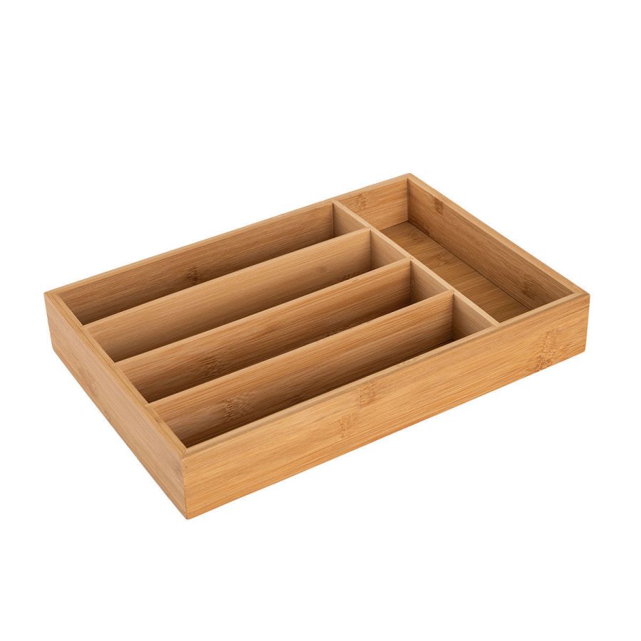 Θήκη Συρταριού για Μαχαιροπήρουνα 33x23x4,5cm Estia Home Art Bamboo Essentials 01-13028