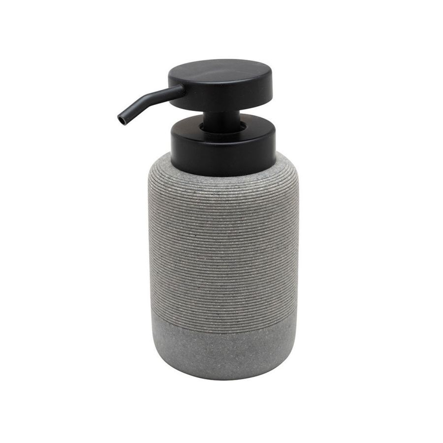 Αντλία Σαπουνιού Γκρι Ρητίνης 300ml Estia Home Art Stone  02-13370