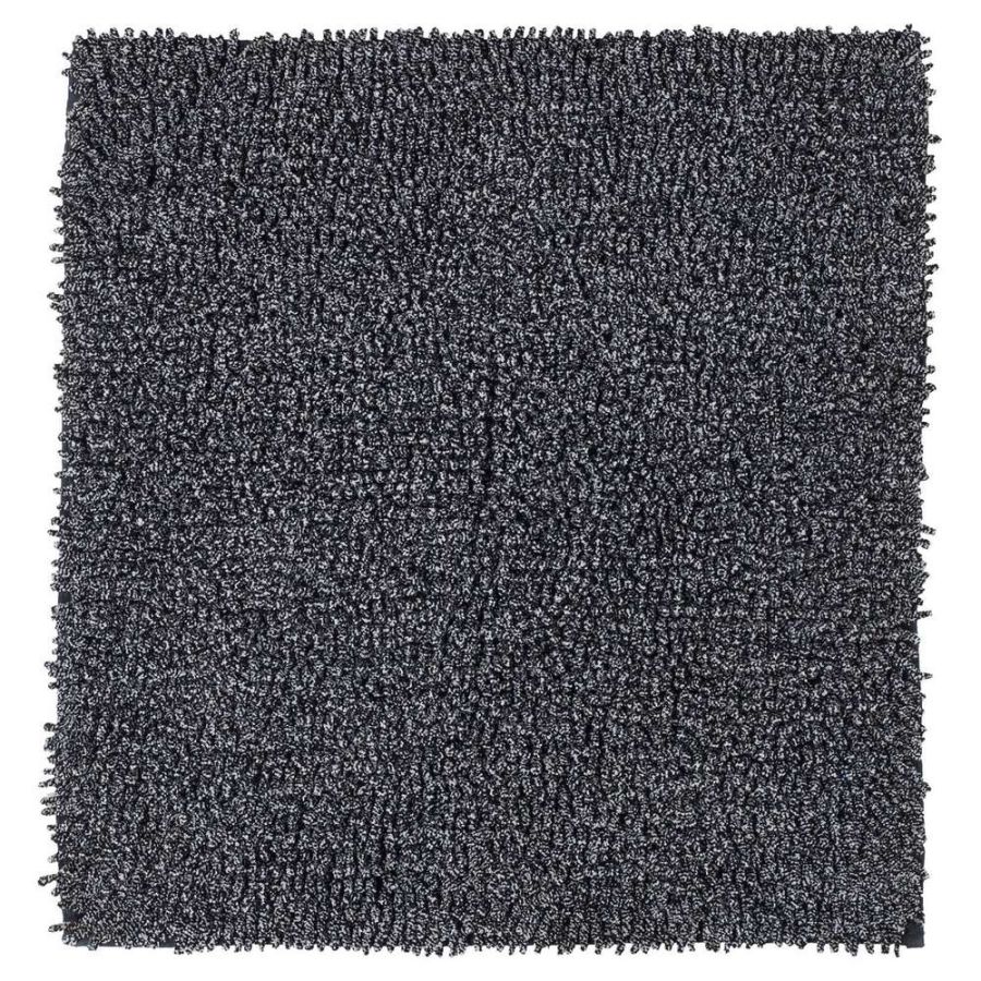 Πατάκι Μπάνιου 60x60cm Chenille Black Sealskin Misto 294616819