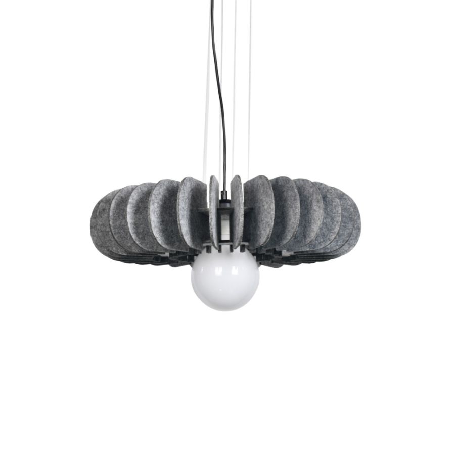 Φωτιστικό Κρεμαστό D:50x12cm 1xE27 Pendant Light Acoustic Light 4059