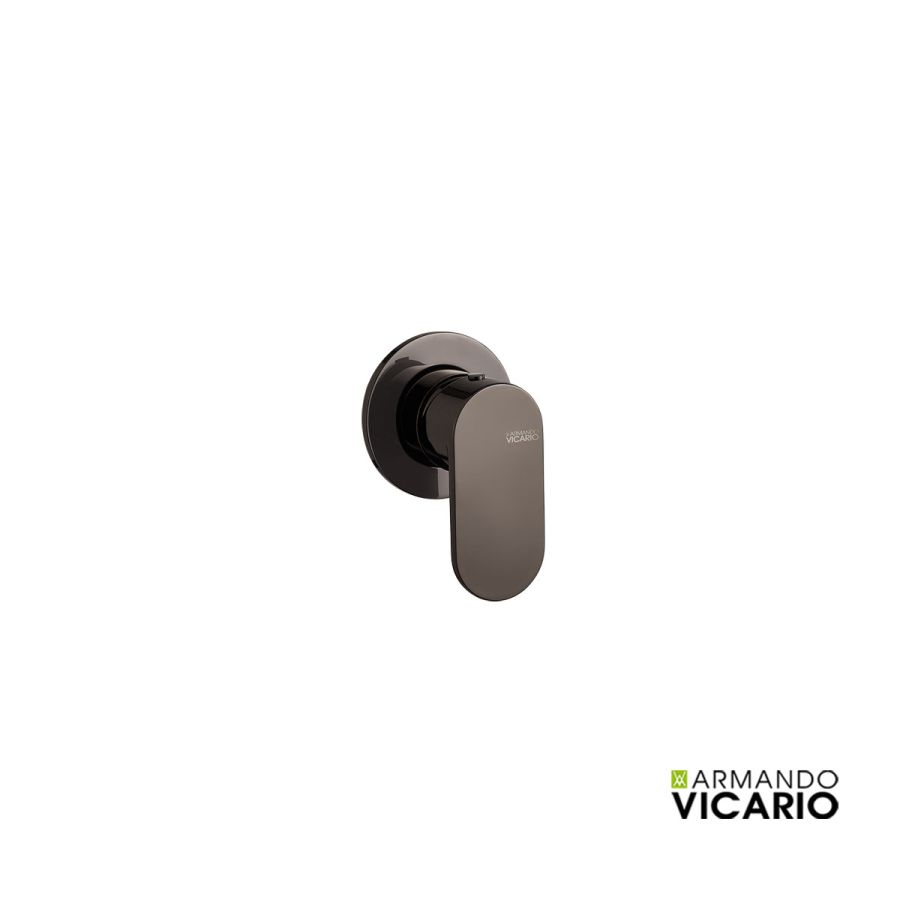 Μίκτης Εντοιχισμού 1 Εξόδου Armando Vicario Slim Black Chrome 500050-405