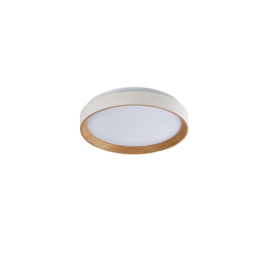 Φωτιστικό Πλαφονιέρα Οροφής 38cm Led 24w 3CCT 3000-6000K 2500lm Sun Light ROBLE-400-W 