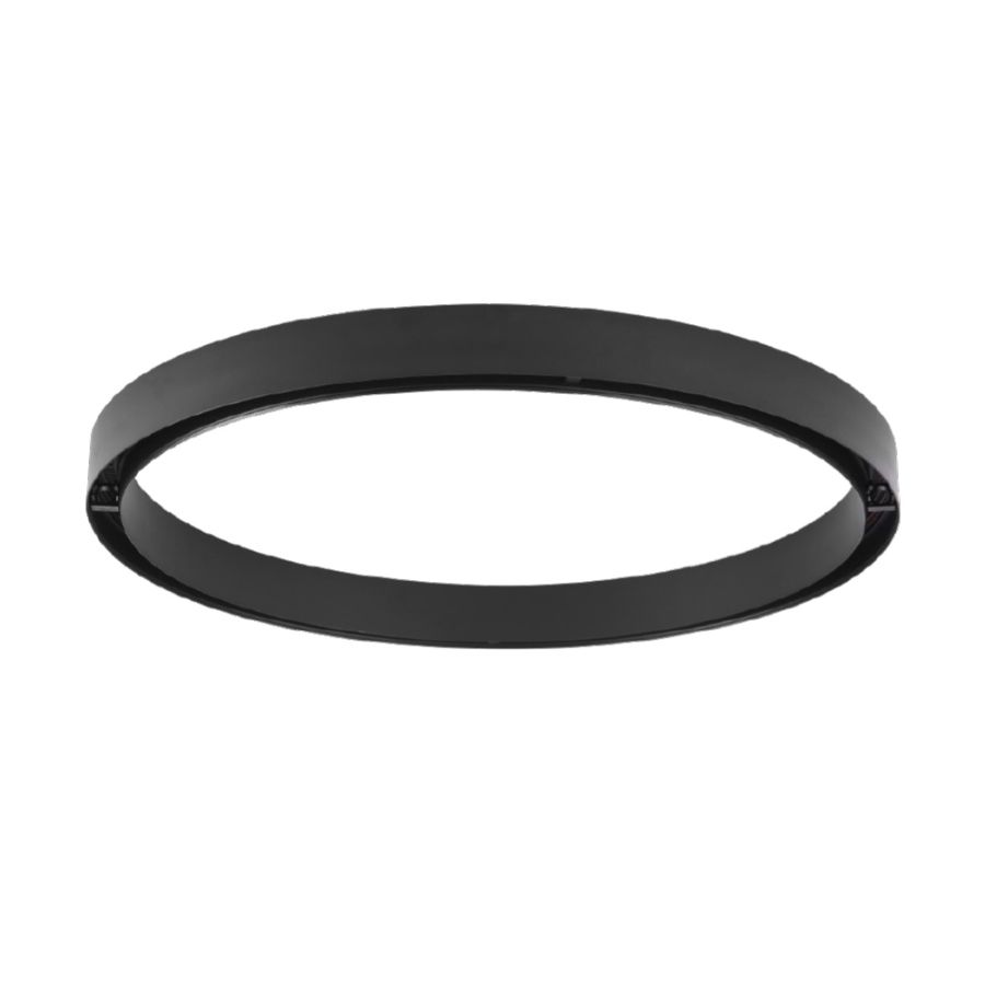 Μαγνητική Ράγα Curved Μαύρη 90cm Inlight TRC001