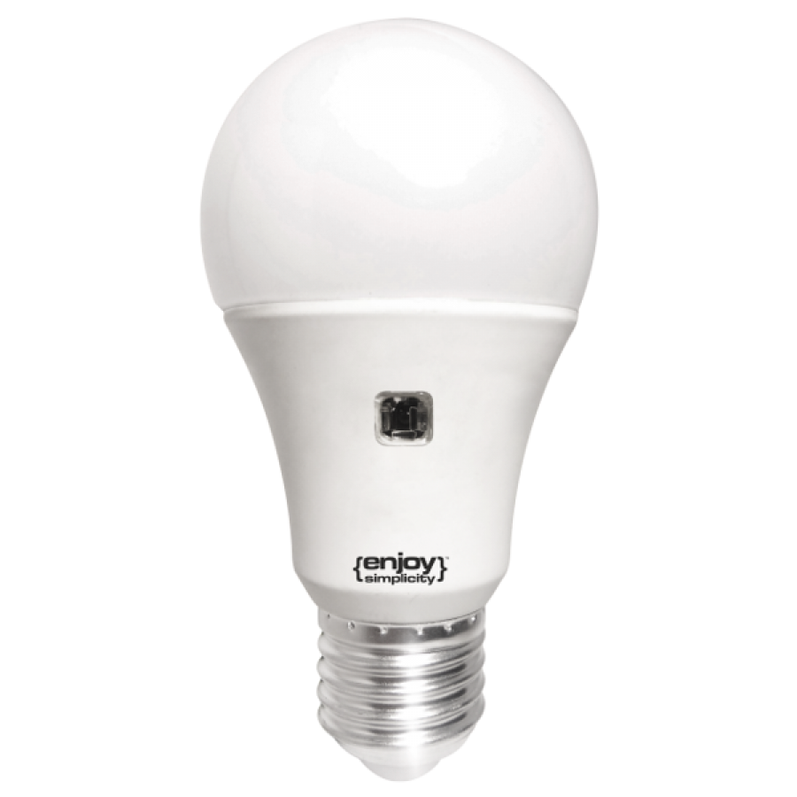 Λαμπτήρας  Smart Led  A60 Sensor Day-Night 9W(>60W) Ε27 6500K 806lm Enjoy  EL786840