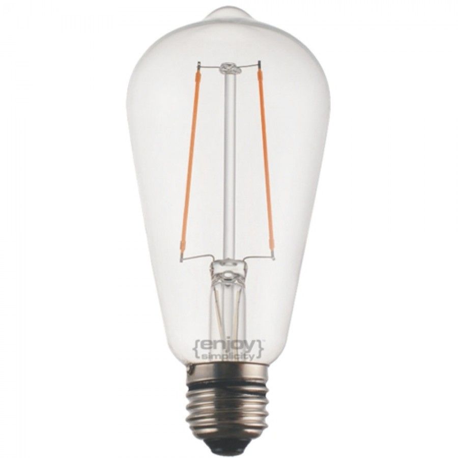 Λαμπτήρας Led Filament Clear Dimmable G95-2  E27 2,5w 2700K 200lm Ø95xH135mm Enjoy EL827102