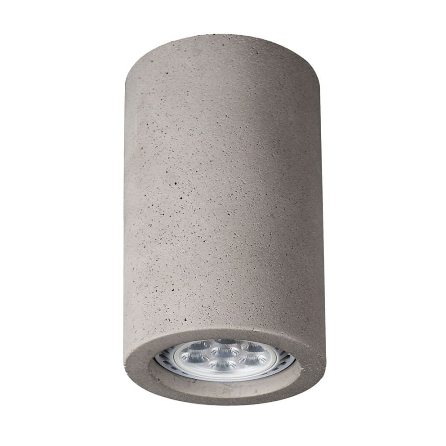 Σποτ D70x112mm Gu10 Grey Concrete Viokef Phenix 4160201