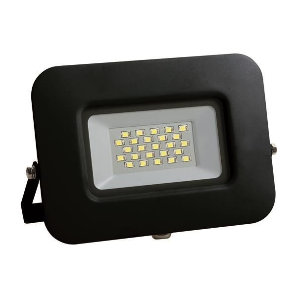 ΠΡΟΒΟΛΕΑΣ LED 20W SMD ΒΑΣΗ 360° ΜΑΥΡΟΣ IP65 4000K PLUS 147-69320