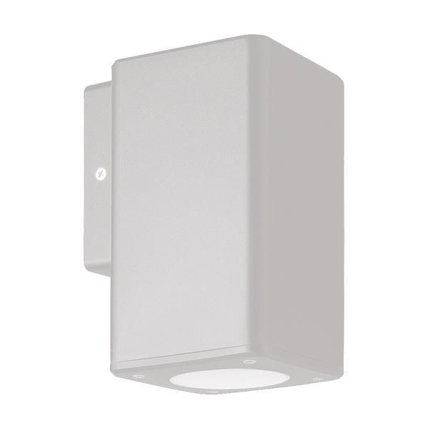 Απλίκα Επίτοιχη IP65 Up-Down  L9,9xW7,6xH14,8cm 1xGU10 220-240V 50/60Hz White Plastic+ABS Eurolamp 145-82000