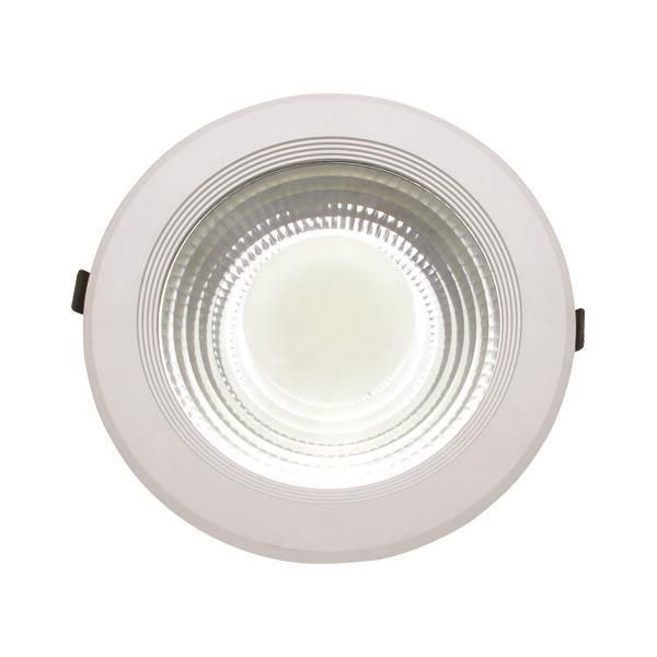 ΦΩΤΙΣΤΙΚΟ ΧΩΝΕΥΤΟ LED COB  Φ220 30W 6500K ΛΕΥΚΟ PLUS 145-68201