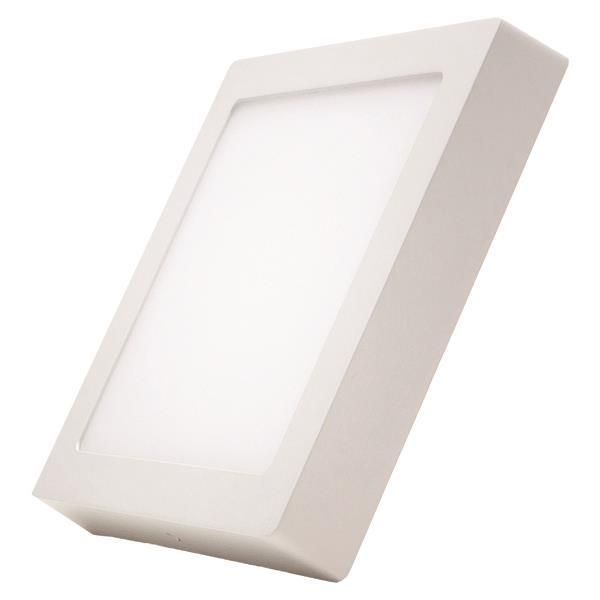 ΦΩΤΙΣΤΙΚΟ ΕΞΩΤΕΡΙΚΟ LED SLIM 225Χ225 24W 6500K ΛΕΥΚΟ PLUS 145-68533