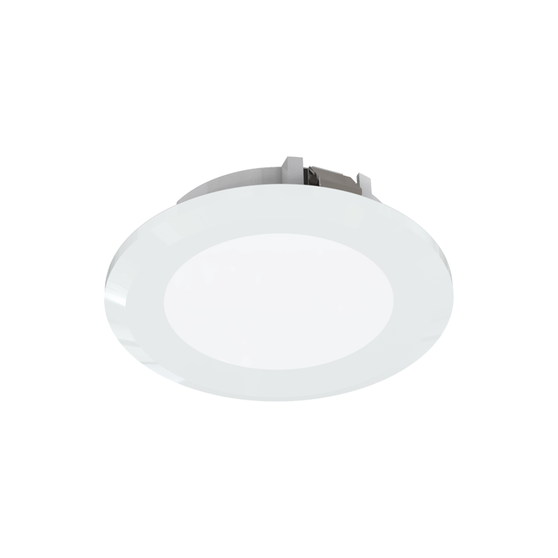 RECESSED WHITE ROUND LED SPOT 2W 4000K 160Lm 230V AC 100° Ra80 ACA ARED240RW