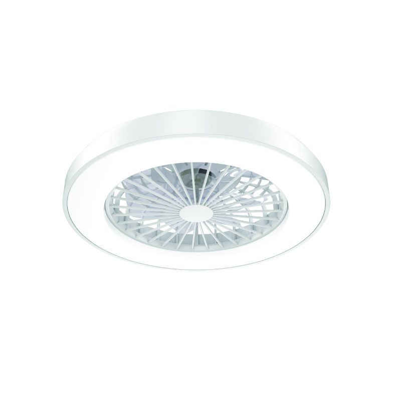 ΑΝΕΜΙΣΤΗΡΑΣ ΟΡΟΦΗΣ ΠΛΑΦΟΝΙΕΡΑ ΛΕΥΚΗ DIMMABLE DC22W Φ50 7 ΔΙΑΦΑΝH ABS ΠΤΕΡΥΓΙΑ ΤΗΛΕΧΕΙΡΙΣΤΗΡΙΟ ACA FANOKWH10G