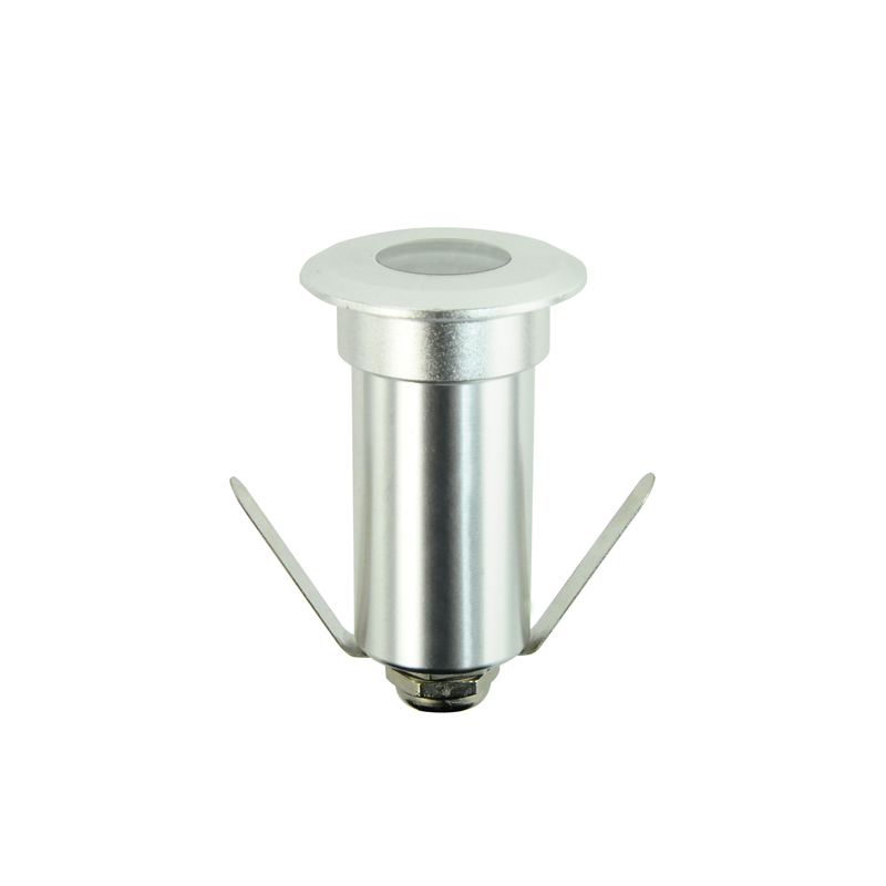 LED ROUND INGROUND SPOT LUMINAIRE 1W 90LM 4000K 30° 230V AC IP65 RA80 30.000hrs ACA LG20140