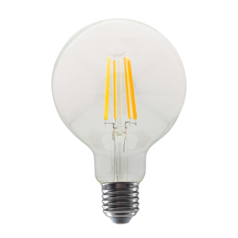 LED FILAMENT E27 DIM G95 10W 4000K 230V AC 1260LM RA80 ACA PALA9510NWDIM