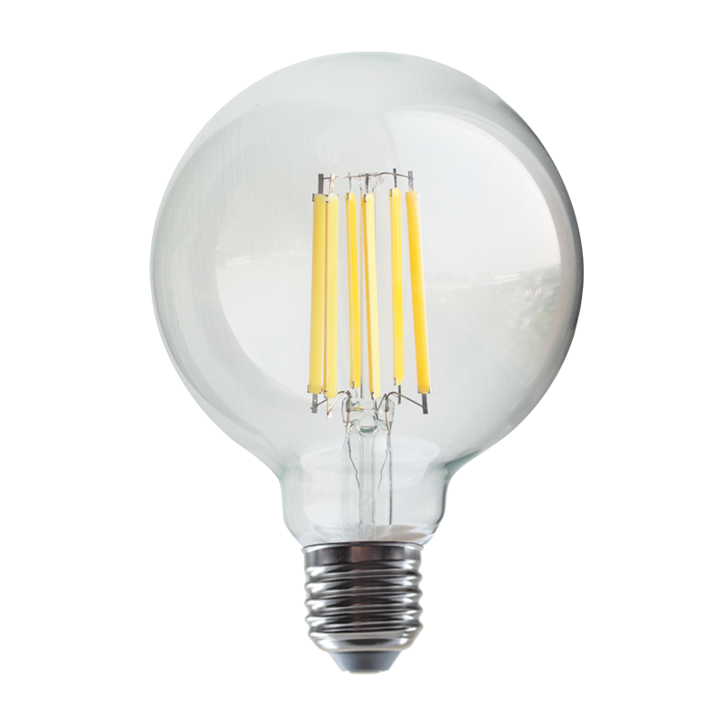 LED FILAMENT E27 G95 12W 4000K 230V AC 1600LM RA80 ACA PALA9512NW