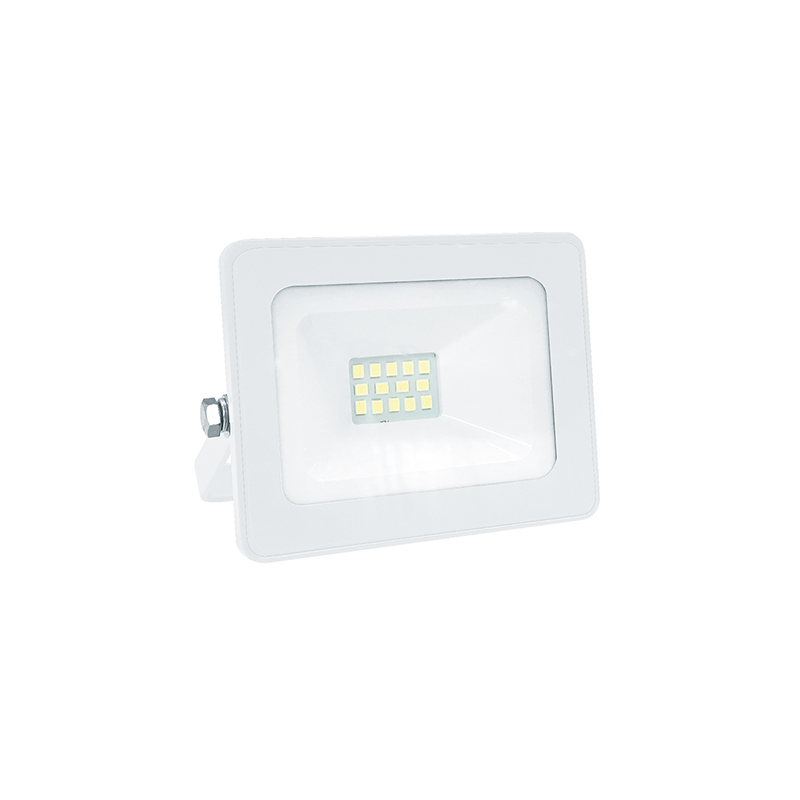 WHITE LED SMD FLOOD LUMINAIRE IP66 10W 4000K 850Lm 12-24V DC RA80 ACA Q1040WDC