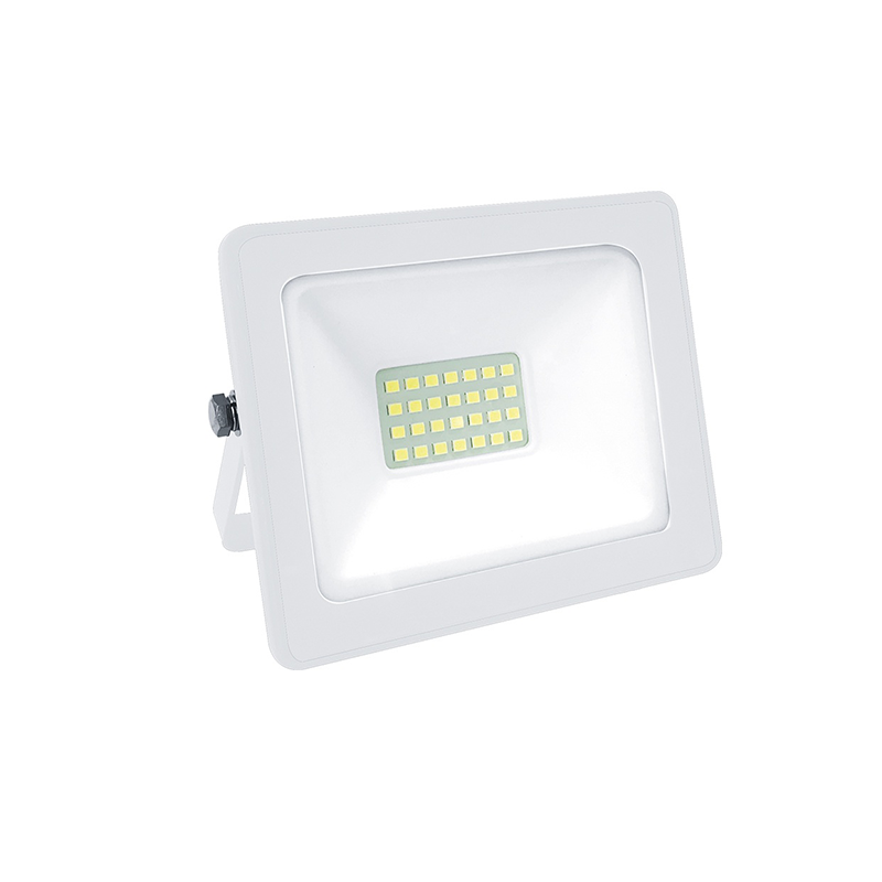 WHITE LED SMD FLOOD LUMINAIRE IP66 20W 3000K 1600Lm 230V RA80 ACA Q2030W