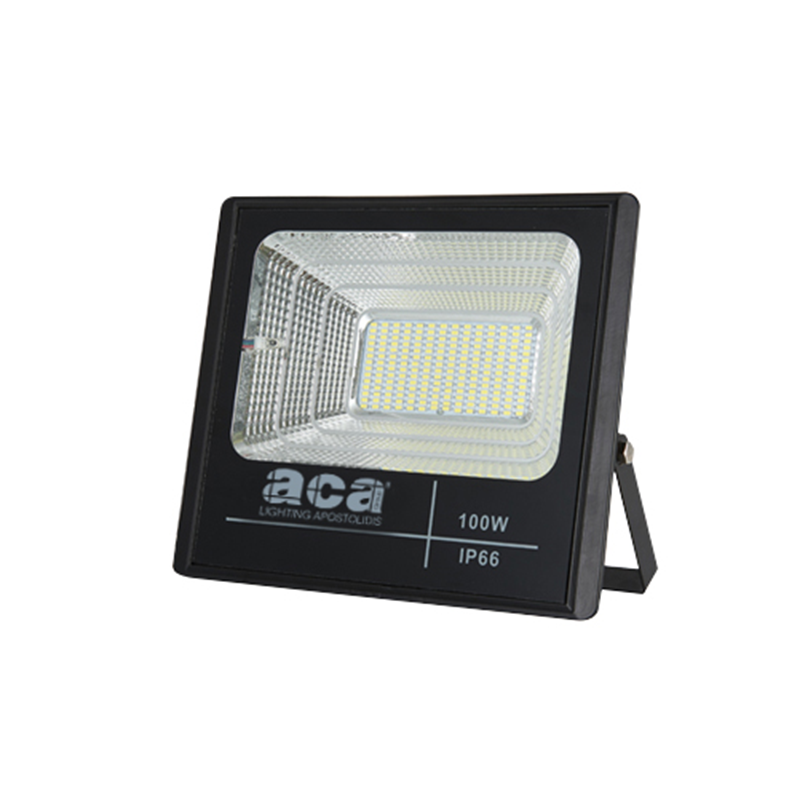 Ηλιακός Προβολέας SOLAR SMD LED FLOOD LIGHT 100W 6000K IP66 120° Ra70 ACA SV10060