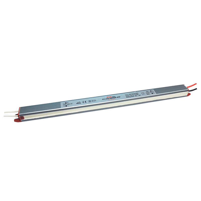 LINEAR METAL CV LED DRIVER 48W 230V AC-12V DC 4A IP67 WITH CABLES ACA WL48CV12