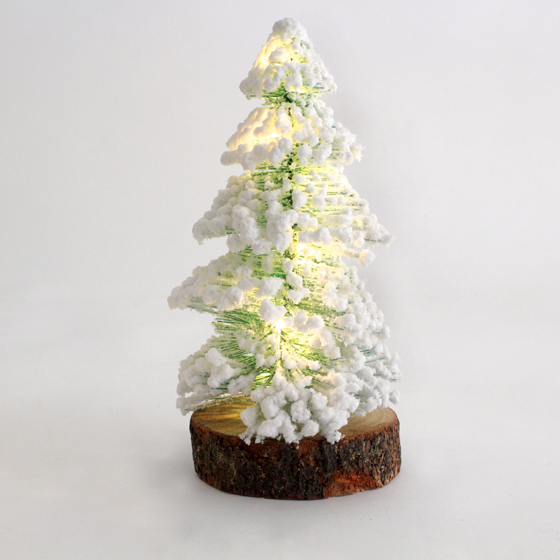 "PINE TREE TABLE" 10 MINI LED WW Λ/ΚΙΑ ΜΠ/ΡΙΕΣ (3AAA) IP20 10.5X10.5X26CM ACA X09101110