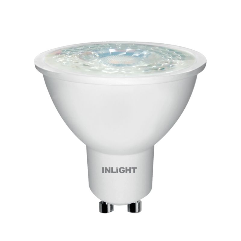 InLight GU10 LED 7watt 3000Κ Θερμό Λευκό 7.10.08.09.1