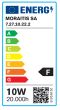 InLight E27 LED Filament A60 10watt 7.27.10.22.2