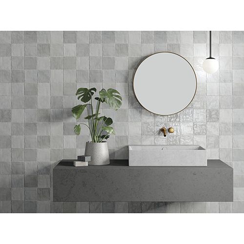 Πλακάκι Τοίχου 10x10cm Γυαλιστερό Peronda Ceramicas Riad Glossy White 