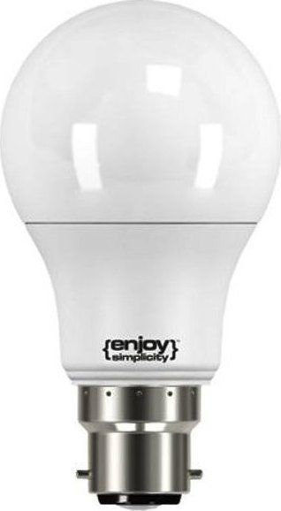 Λαμπτήρας  Led B22 (μπαγιονέτ) 9w (60w)  806lm, Warm White 2700K EL722802 Enjoy 