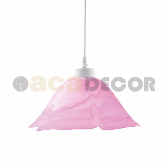 ΓΥΑΛΙ Νο379 Φ33 W.ALABASTER PINK SATIN MELROSE ACA 3795