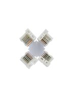 ΕΝΩΤΙΚΟΣ ΣΤΑΥΡΟΣ ΓΙΑ SMD RGBW 10mm Eurolamp 145-73946