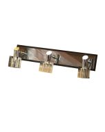 Σποτ Τρίφωτο 3xG9 Wenge-Nickel TO 6046-3V# ARlight 0303088