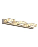 Φωτιστικό Μπάνιου Τρίφωτο L46χW11,6χH5cm Led 9w 4000K 540lm Chrome-Ακρυλικό Eurolamp 144-80009