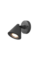 Επιτοίχιο Σποτ Ανθρακί Εξ.Χώρου IP44 1xGU10 Trio Lighting Kaveri 206060142